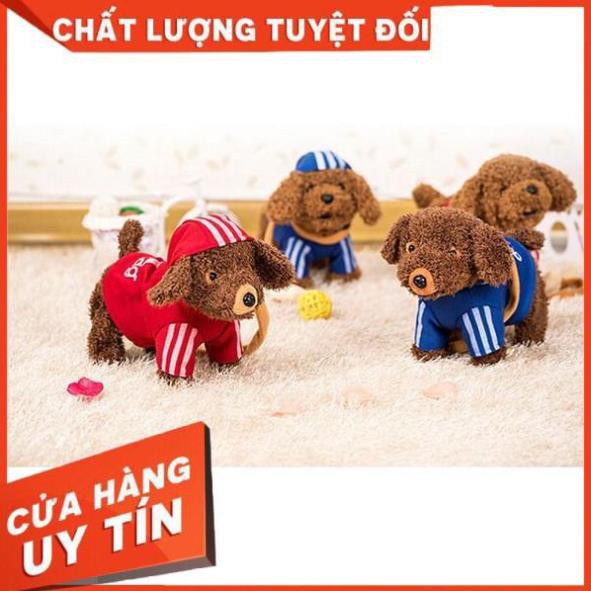 Đồ chơi cho bé, Chó bông biết hát tiếng việt, biết đi, lắc mông (Có Video Thật), cho bé từ 2-5 tuổi