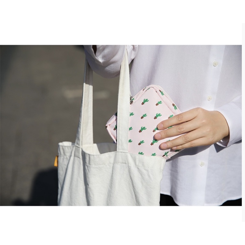 SẴN - Túi mini đựng mĩ phẩm/ băng vệ sinh