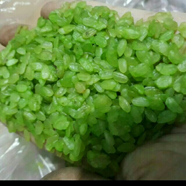 500g cốm dẹt xanh