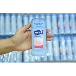 Sáp Khử Mùi Suave Power Invisible Solid 24Hour 74g