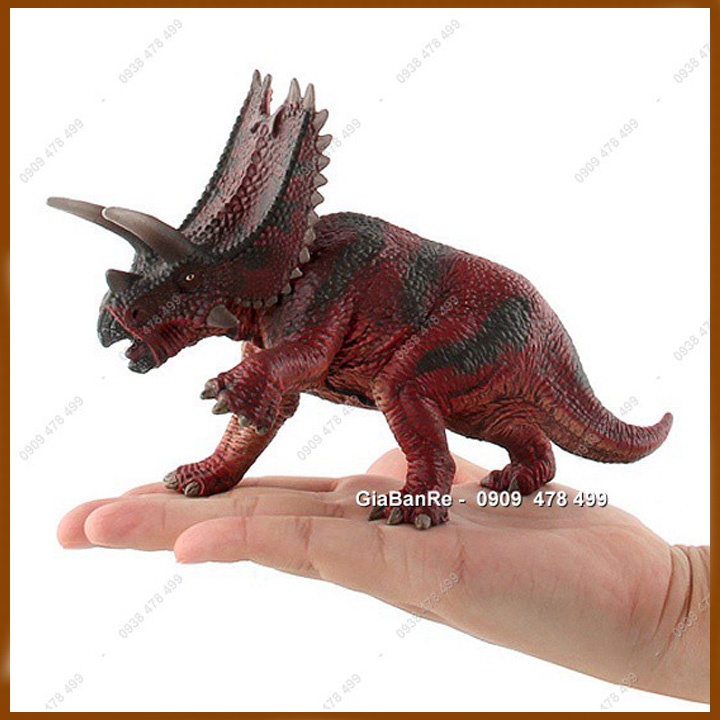 Mô Hình Khủng Long Tê Giác Pentaceratop - Triceratops - 17cm - 7736