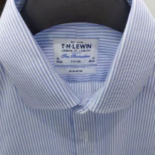 Sơ mi TM LEWIN XANH NHẠT
