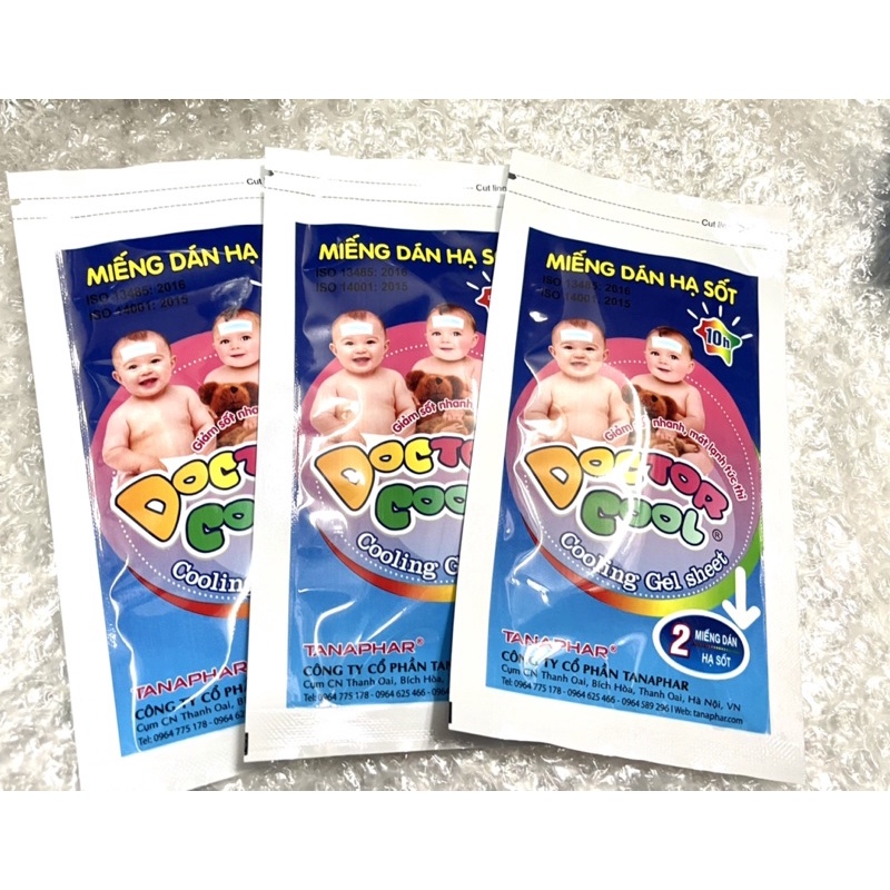 MIẾNG DÁN HẠ NHIỆT CHO TRẺ EM