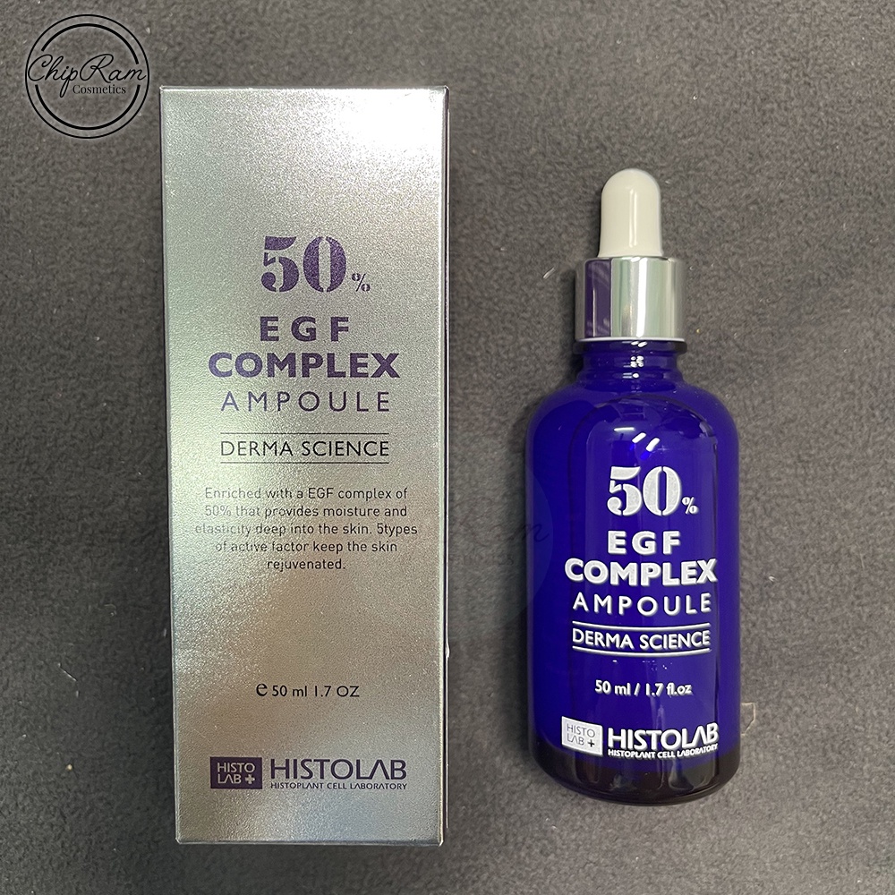 Tinh chất chống lão hoá Histolab 50% EGF Complex Ampoule Derma Science trẻ hóa 50ml