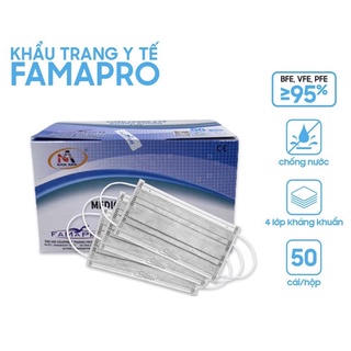 [Chính Hãng] Khẩu trang 4 lớp Famapro