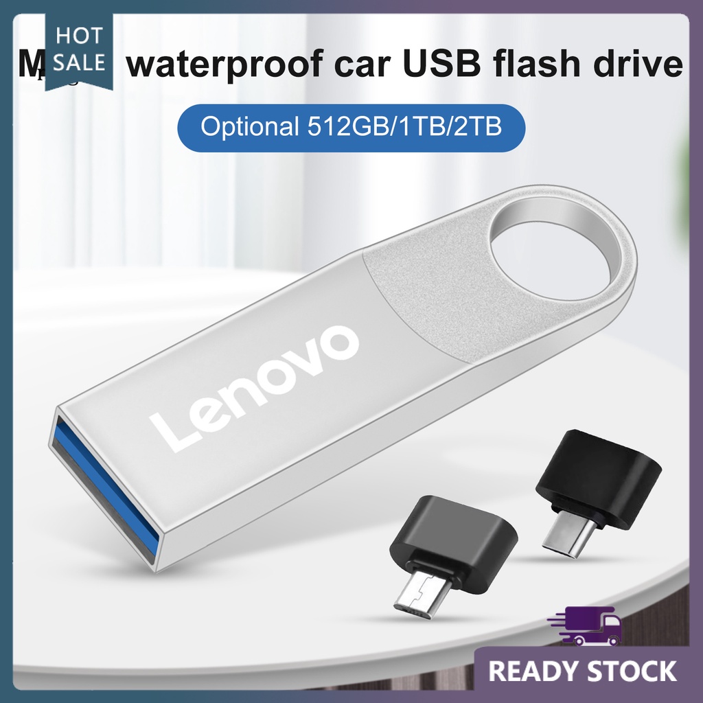 USB lưu trữ dữ liệu chống thấm nước cho máy tính 512GB/ 1TB/ 2TB tùy chọn