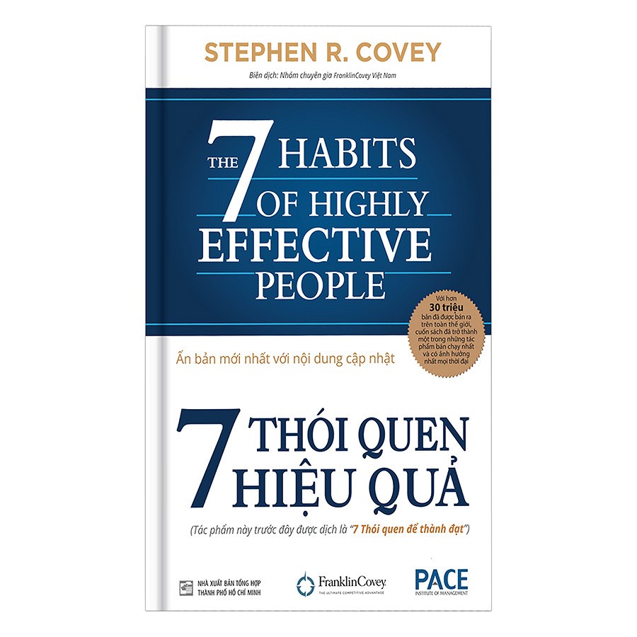 Sách - 7 Thói Quen Hiệu Quả - Tác giả:Stephen R. Covey