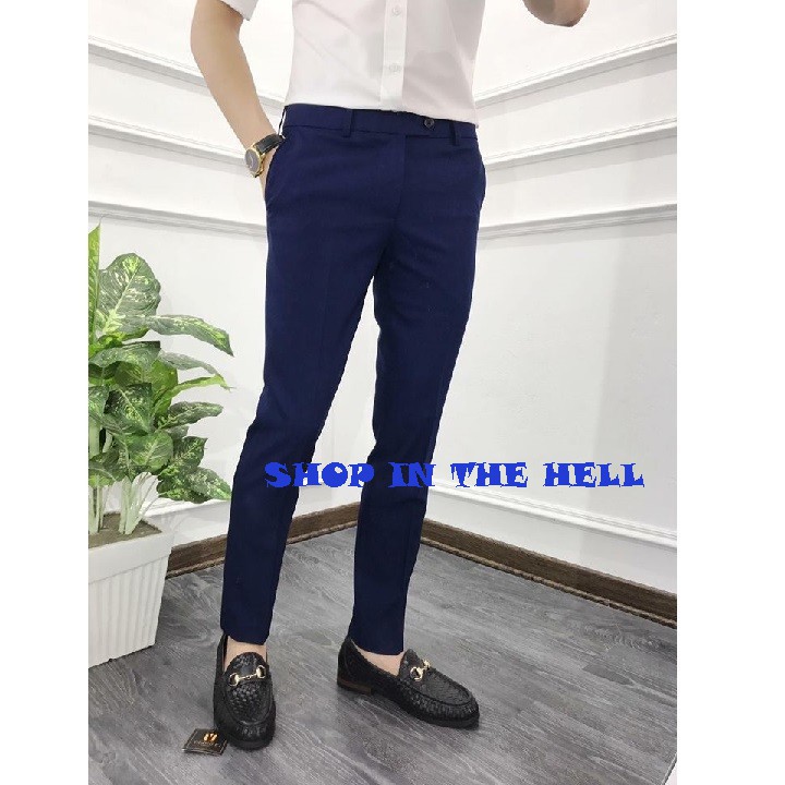 QUẦN ÂU NAM CHẤT ĐẸP DÁNG VỪA MÀU GHI SÁNG | BigBuy360 - bigbuy360.vn