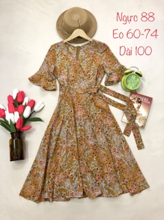 Đầm voan - đầm hoa