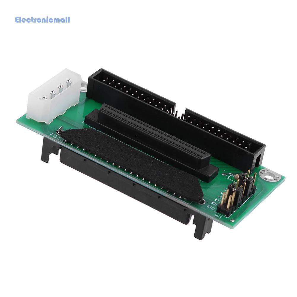 Bảng mạch linh kiện điện tử SCSI SCA 80Pin ra 68Pin 50Pin IDE kết nối với ở cứng