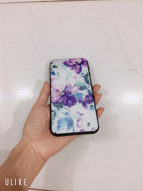 Ốp Hoa Tím Sam sung J4+,J4 Plus, J4 Core