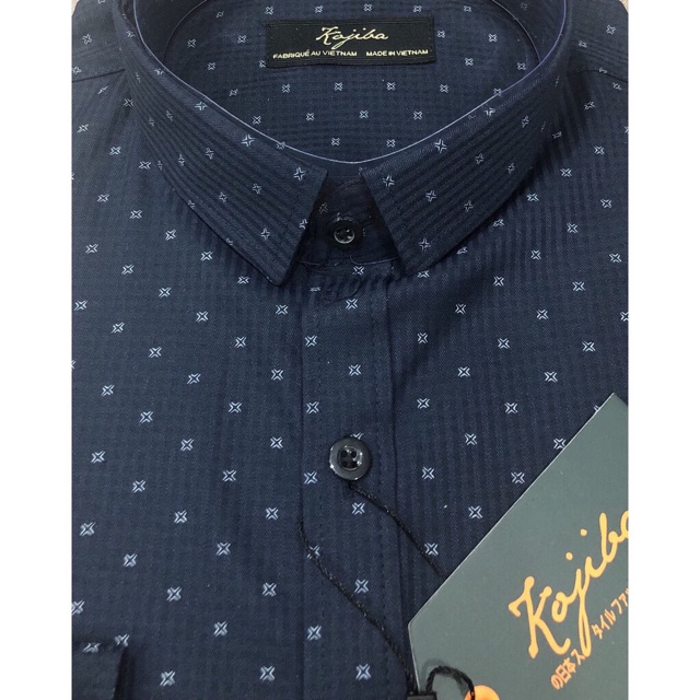 Sơ mi nam hoạ tiết chấm bi | BigBuy360 - bigbuy360.vn