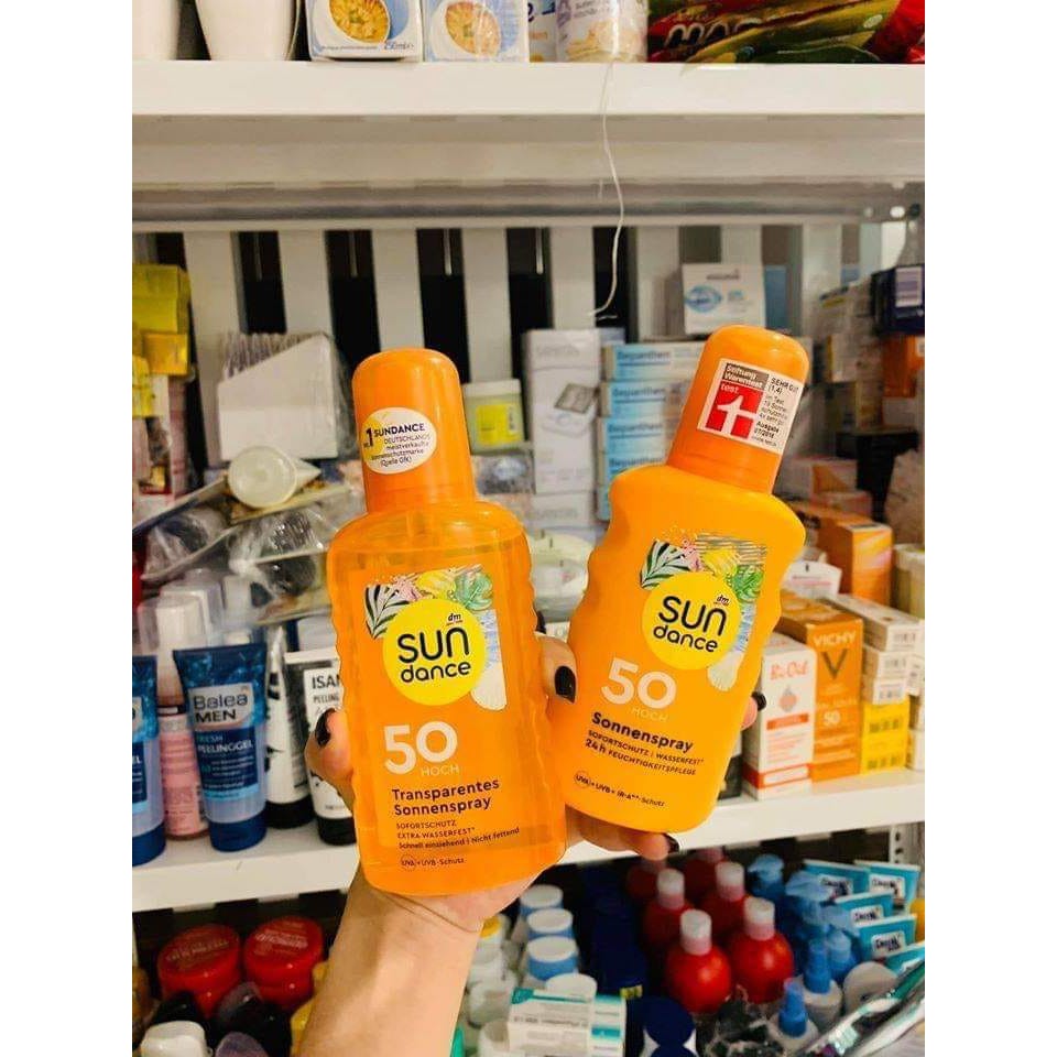 Xịt chống nắng Sundance SPF50
