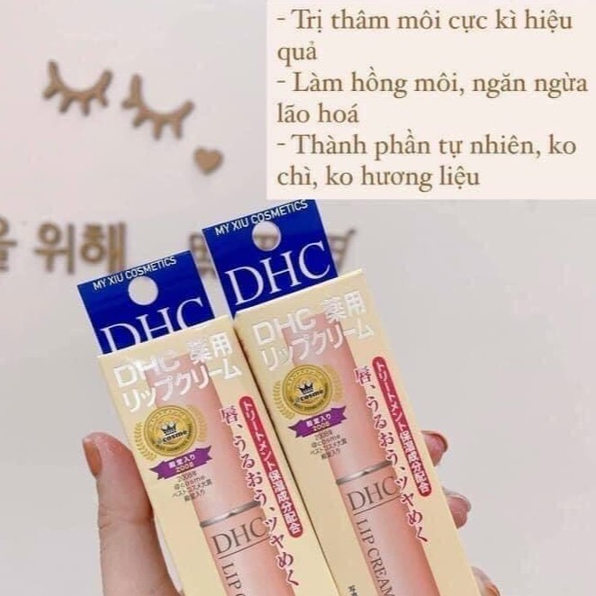 Son dưỡng DHC Lip Cream Không Màu 1,5G