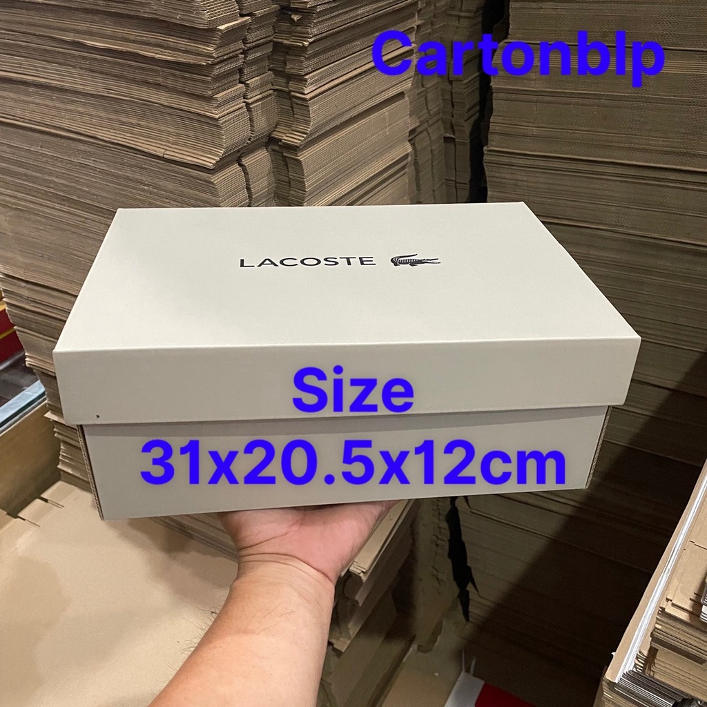 20 HỘP ĐỰNG GIÀY, DÉP, PHỤ KIỆN LACOSTE CHÍNH HÃNG NHIỀU SIZE