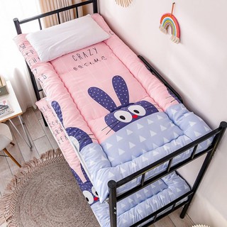 Nệm dày hơn ký túc xá sinh viên giường đơn 0.9m1.2m 1m bọc ấm thu đông