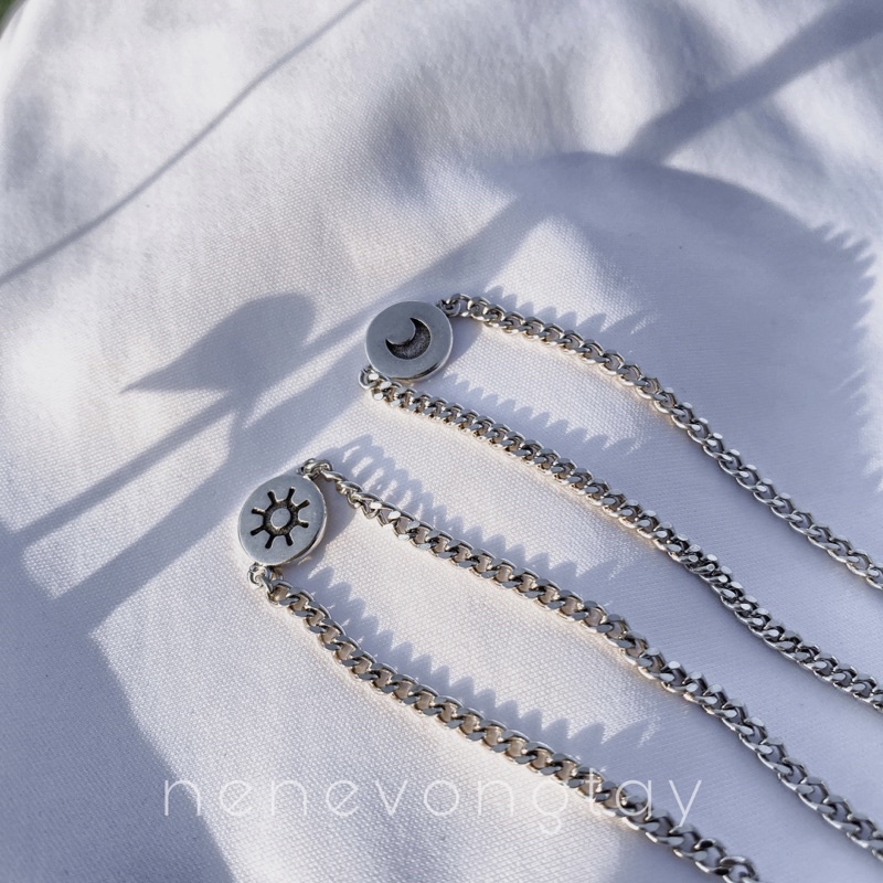 Vòng đôi SUN MOON cao cấp nam nữ
