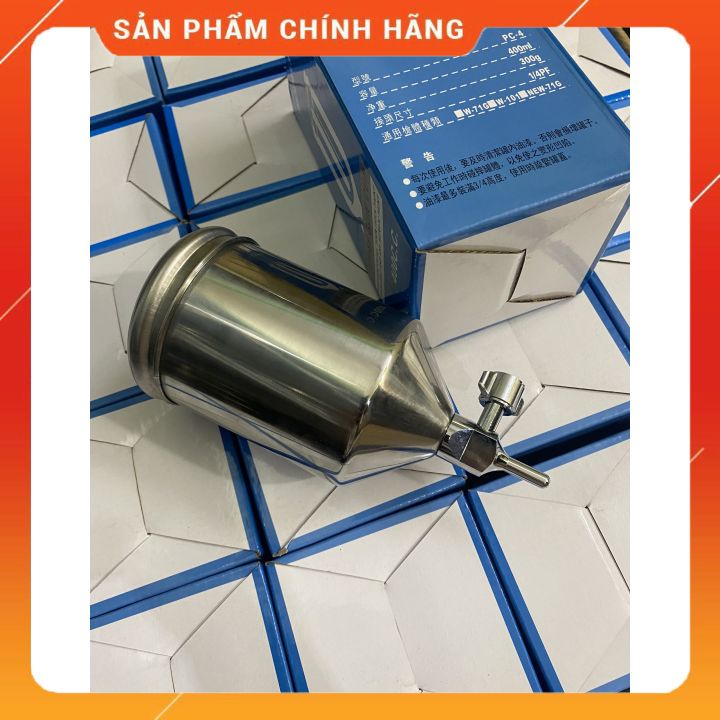 Cốc Đựng Sơn ♥️  ♥️ Dung Tích 400ml Dùng Cho Các Loại Súng Bình Bên, Loại Dày