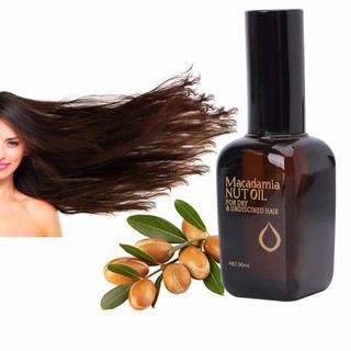 Tinh dầu dưỡng tóc suôn mượt bóng lộn MACADAMIA NUT OIL 50ML