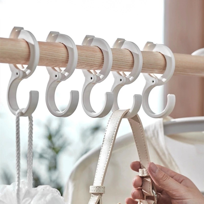 Móc Treo Đồ Đa Năng Hình Chữ S Có Thể Gấp Gọn Tiện Dụng