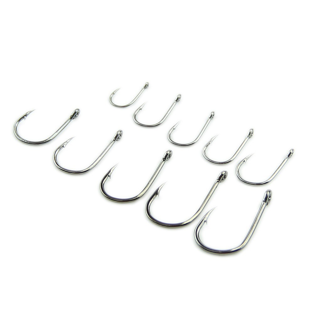 Hộp 500 Lưỡi Câu 10 Kích Cỡ Chất Lượng Cao