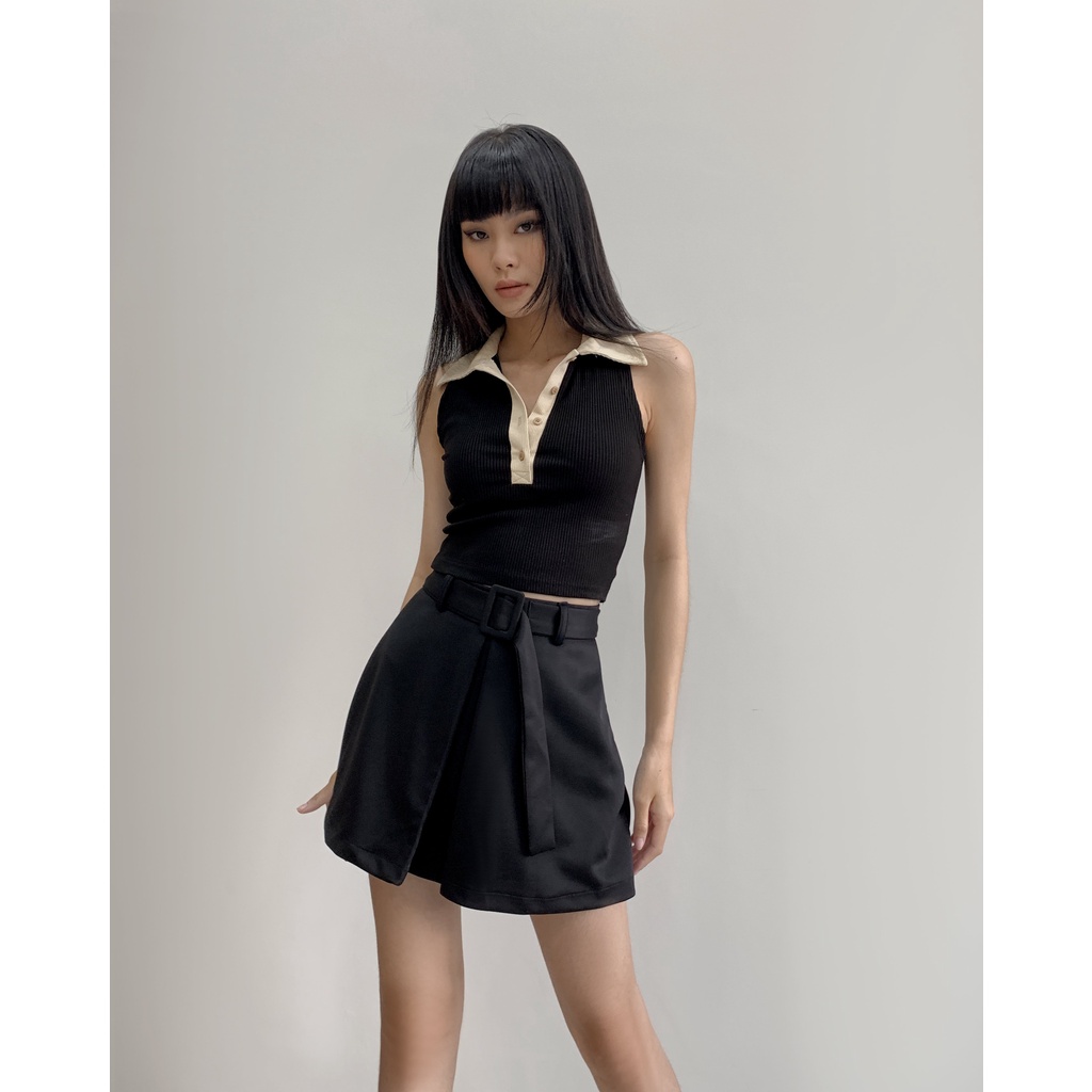 Quần short thun poly nữ giả váy xẻ giữa Hebe - Narcotics | BigBuy360 - bigbuy360.vn