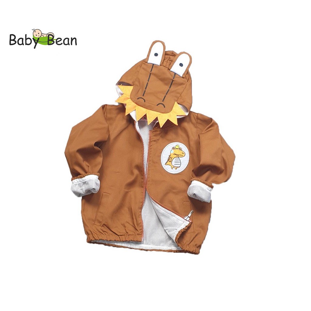 Áo Khoác chống Nắng chống Mưa hình Cá Sấu Unisex BabyBean