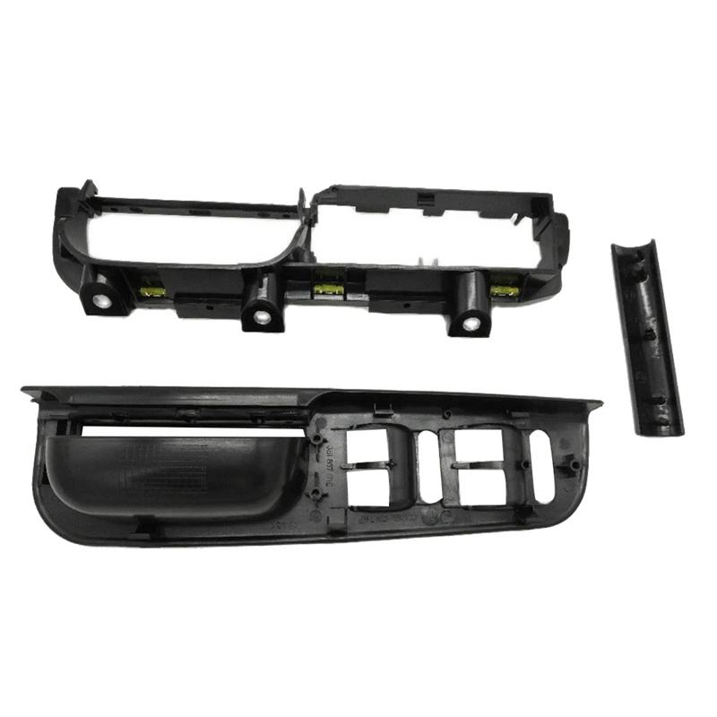 3 cái Màu đen cho Bora Golf 4 Tay nắm cửa bên trong Nâng công tắc Giá đỡ Nắp đế 1J1 8671793B1 867 171 E 3B0867175