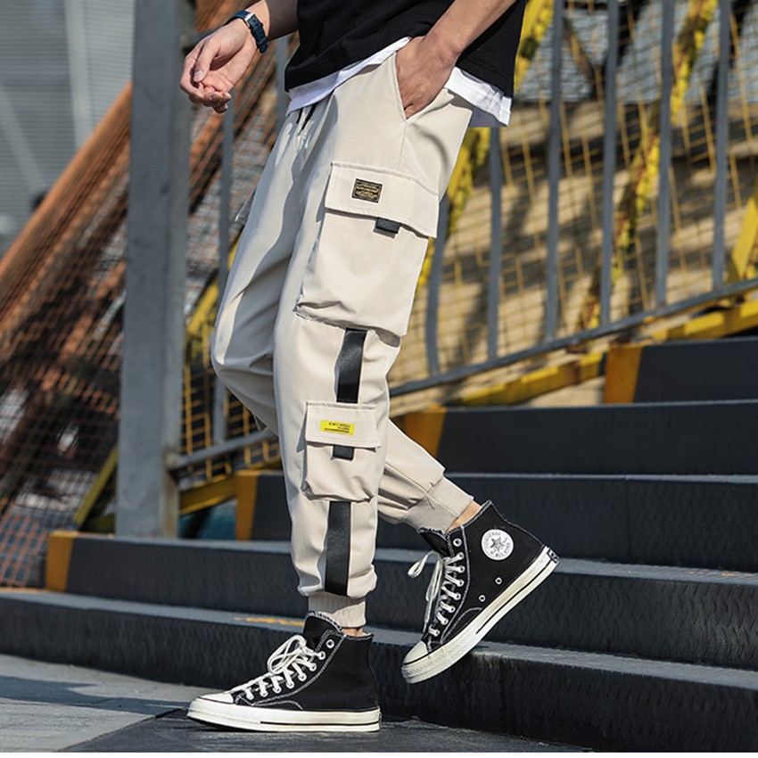 Quần Jogger Nam Basic Phối Bốn Túi Hộp To Nhỏ Bo Gấu Trẻ Trung Năng Động ZENKODLMEN JOGGER NAM 9000055C