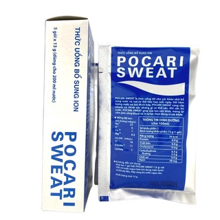 Lẻ 1 Gói Bột Nước Uống Bổ Sung Ion, Hồi Phục Thể Lực Pocari Sweat 13g