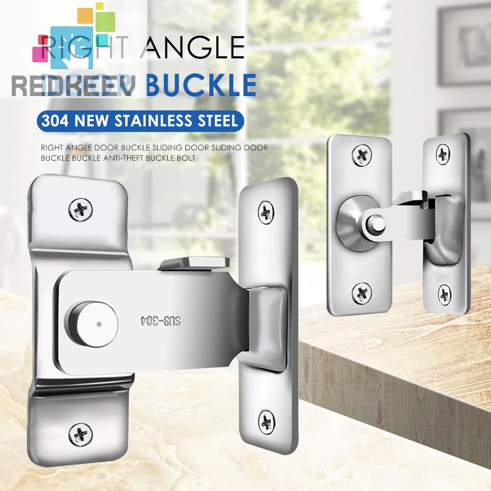 Chốt Khóa Cửa Bằng Thép Không Gỉ 1.13 90 Độ