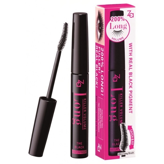 Mascara Siêu Dài Và Dày Mi Za Killer Volume Long Mascara 9g