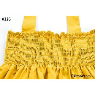 VÁY NƠ VÀNG XINH YÊU