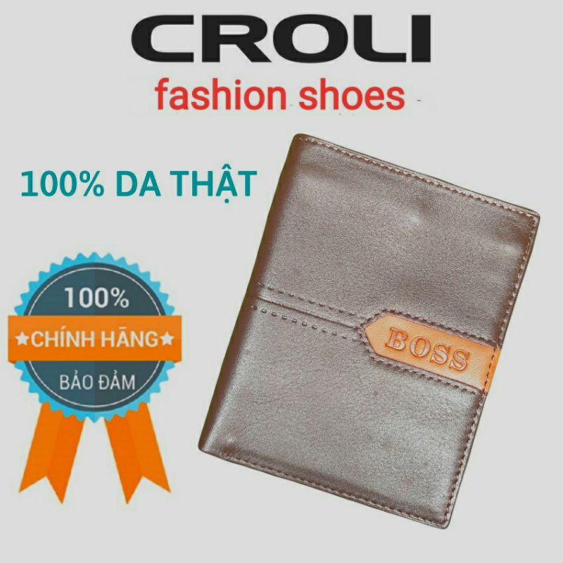 Ví nam da bò cao cấp V262-CROLI leather