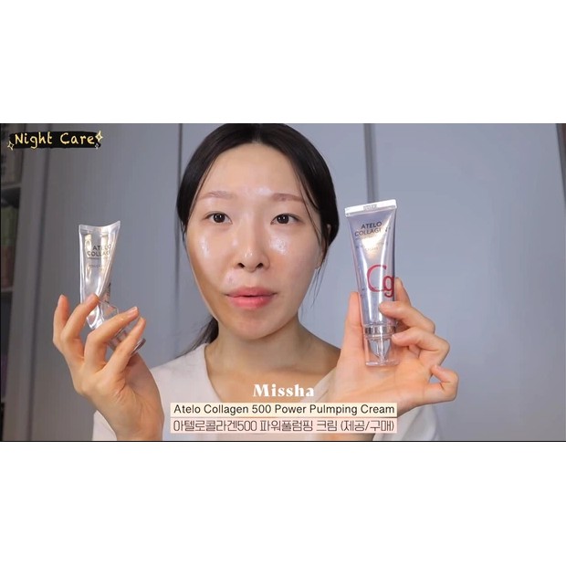 [MINI] Kem dưỡng MISSHA  Atelo Collagen 500 Power Plumping Cream 5ml