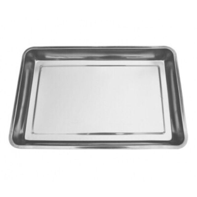 Khay ra đồ inox cỡ lớn 60x40x5cm