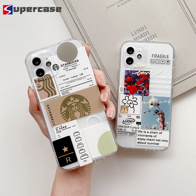 Ốp điện thoại hình STARBUCK cho Xiaomi Mi A2 Lite 6X 8 SE Lite Redmi K40 Pro K30 Ultra K20 Pro 7 6 Pro 6A 5 Plus 5A Y3