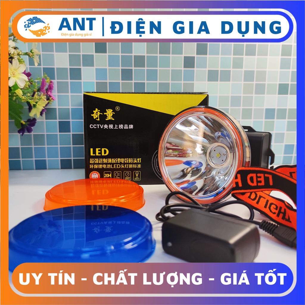 Đèn PIN Đội Đầu Công Suất Lớn Chống Nước, Soi Ếch, Đi Rừng, Đi Mưa Công Suất Cao 5000W