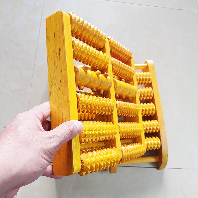 Bàn lăn chân gỗ massage bàn chân ✅ Dụng cụ sức khỏe giá rẻ - phù hợp mọi lứa tuổi