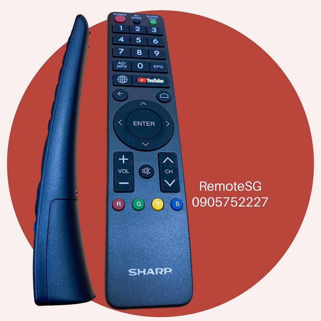 REMOTE ĐIỀU KHIỂN TIVI SMART  SHARP