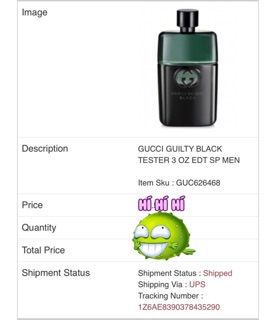 💥 Nước hoa new tester nam Guilty 90ml