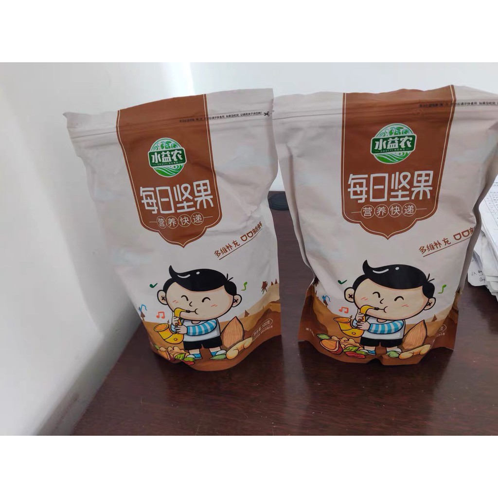 Hạt dinh dưỡng mix trái cây sấy giảm cân 500g - 12 loại hạt ăn vặt