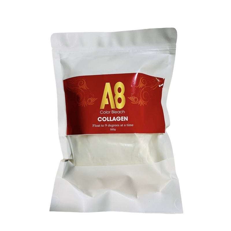Bột Tẩy Tóc colagen A8 - Tẩy Êm Không Xót - Không Xơ Tóc - Lên Tông Nhanh