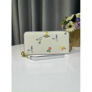 Ví co@ch long zip around wallet siêu sang