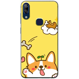 Ốp lưng Vsmart Active 1 Plus, Joy 1 Plus in hình Cún và xương