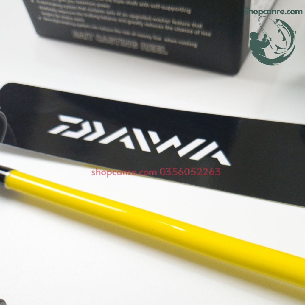 Cần câu lure Daiwa Crossfire 662MHB kèm máy ngang Noeby