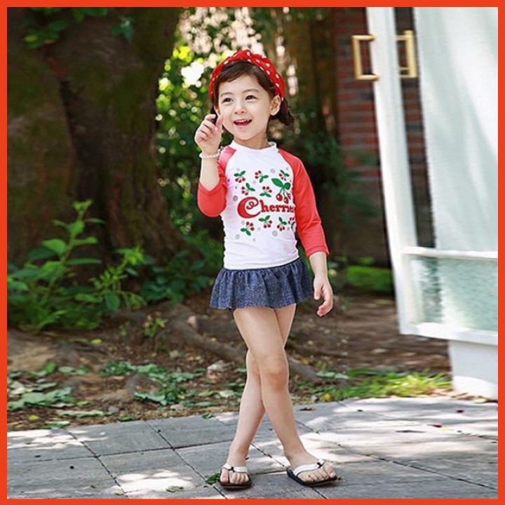 Giá tốt - Bộ Bơi Bé Gái - Hàng Xuất Xịn- ☀️Chống UV☀️- SIZE 4-7 Tuổi - SHOP NHÀ CỦA POOH