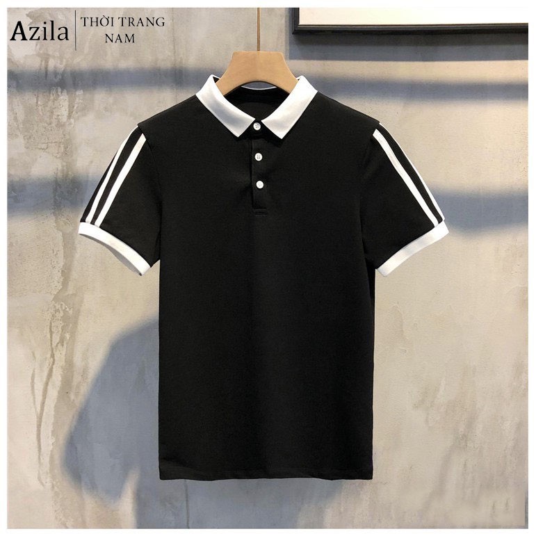 Áo Polo Nam, Áo Phông Nam Cổ Bẻ Tay Ngắn Phong Cách Trẻ Trung Chất Liệu Cotton Cá Sấu Cao Cấp - Azila - AC118 | BigBuy360 - bigbuy360.vn