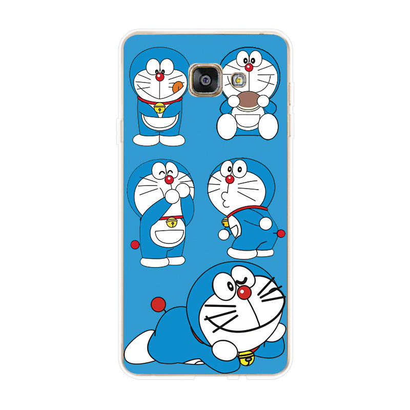 Ốp Lưng Samsung Galaxy A3 A5 A7 2016 2017 TPU mềm Case Doraemon