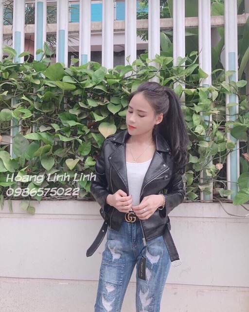 Áo da hothit hàng tqxk chất da quá đẹp quá hịn giá lại quá yêu k mua e này hơi phí | BigBuy360 - bigbuy360.vn